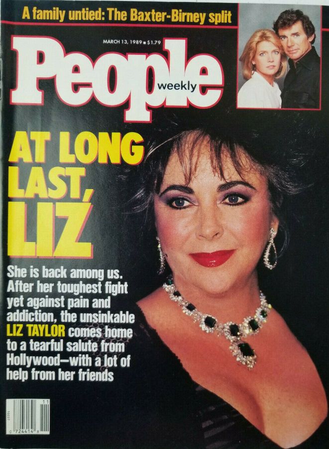 PEOPLE magazine side cover 13 March 1989