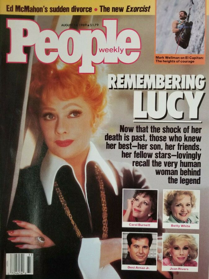 PEOPLE magazine side cover 14 August 1989