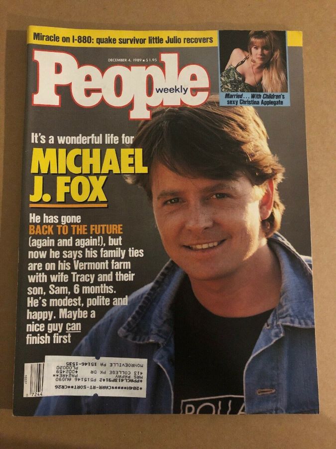 PEOPLE magazine side cover 4 December 1989
