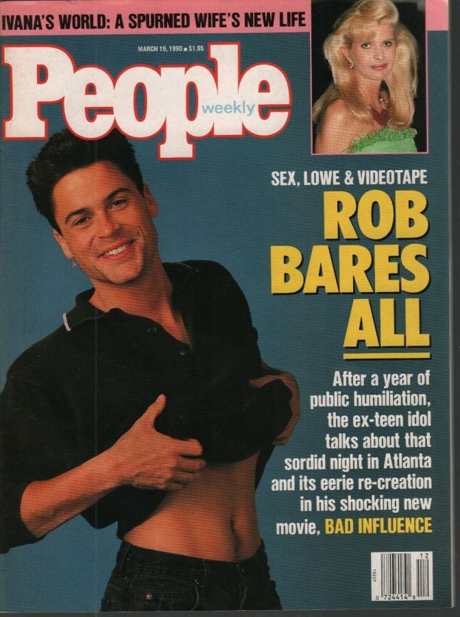 PEOPLE magazine side cover 19 March 1990