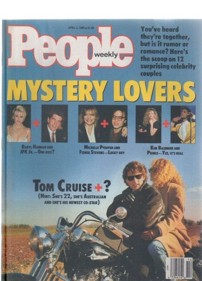 PEOPLE magazine side cover 2 April 1990