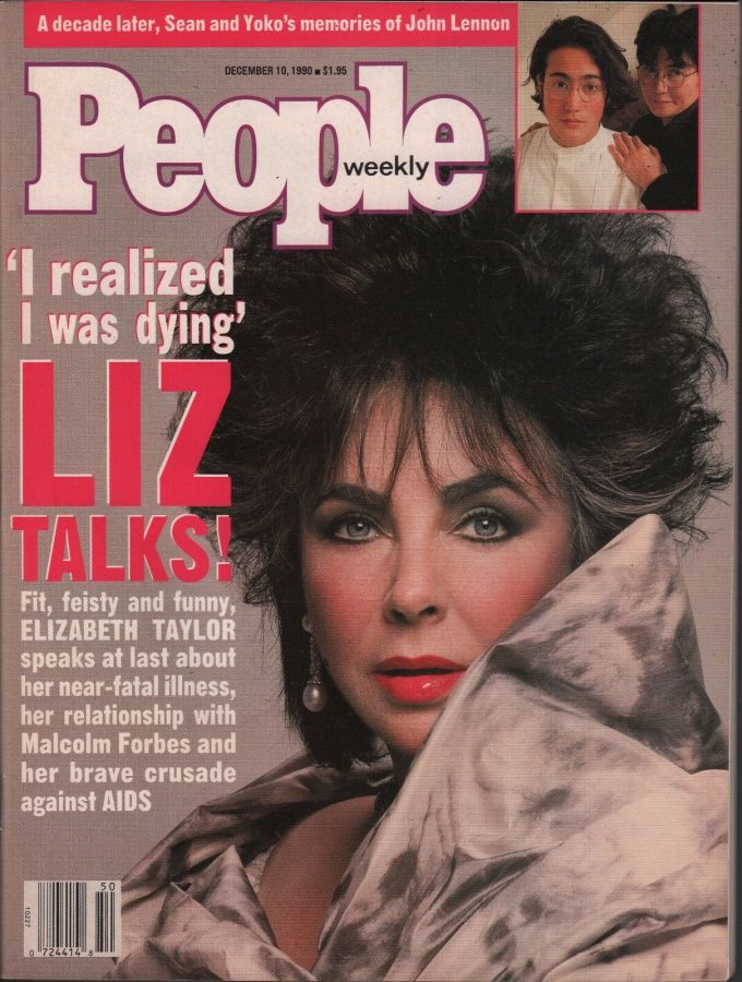 PEOPLE magazine side cover 10 December 1990
