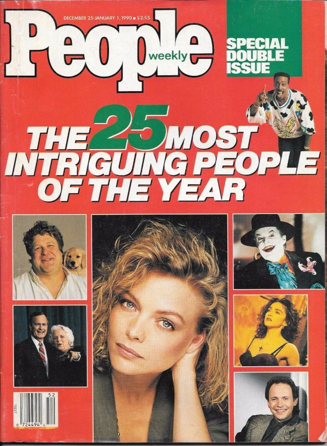 PEOPLE magazine side cover 25 December 1990
