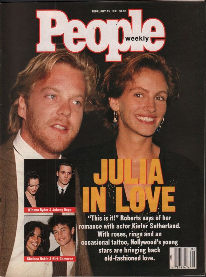PEOPLE magazine side cover 25 February 1991