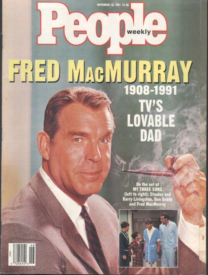 PEOPLE magazine side cover 18 November 1991
