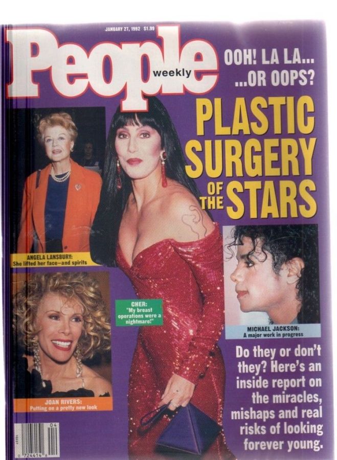 PEOPLE magazine side cover 27 January 1992