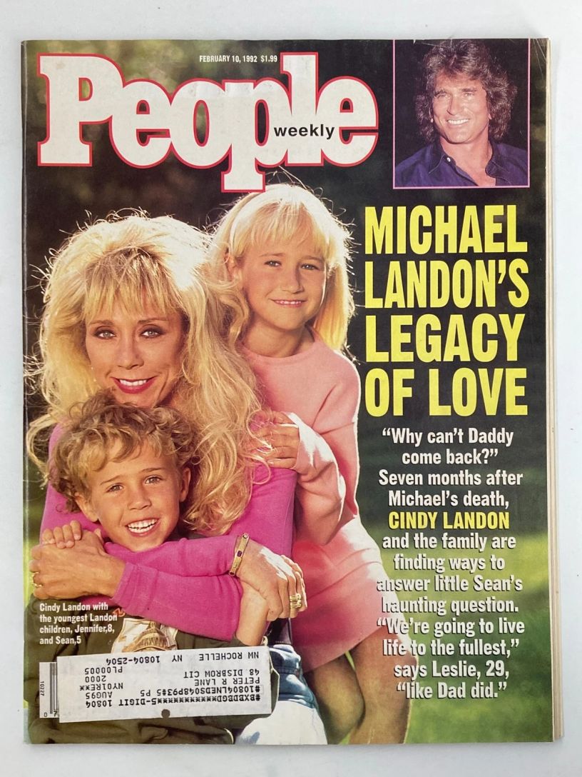 PEOPLE magazine side cover 10 February 1992
