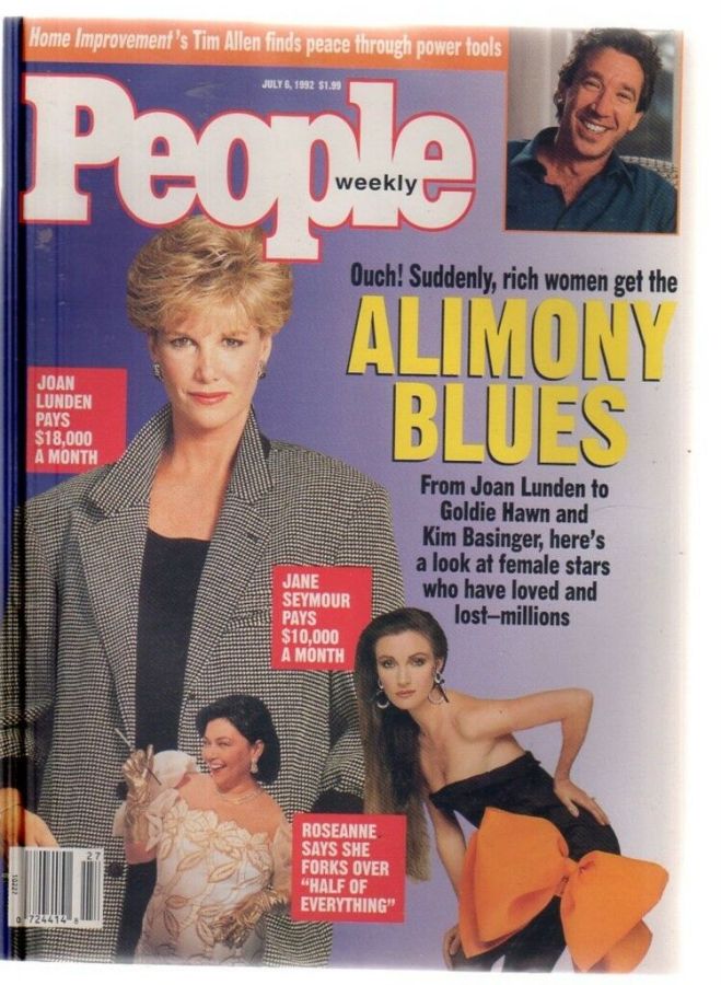 PEOPLE magazine side cover 6 July 1992
