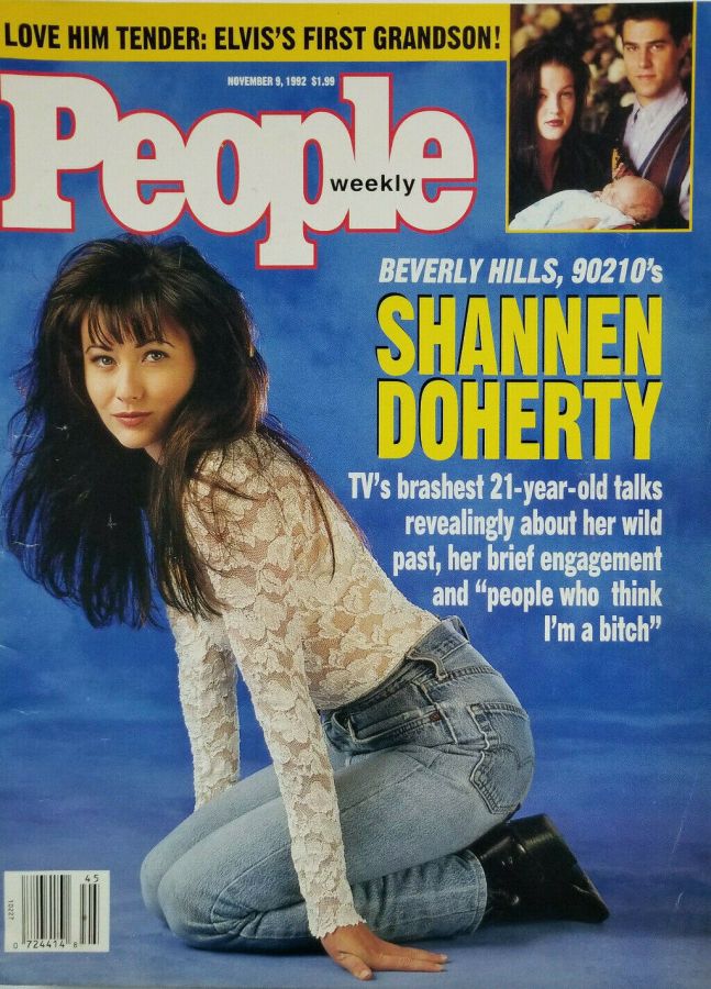 PEOPLE magazine side cover 9 November 1992