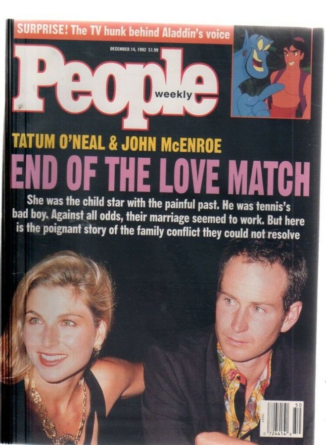 PEOPLE magazine side cover 14 December 1992