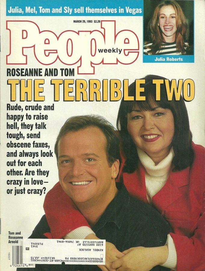 PEOPLE magazine side cover 29 March 1993
