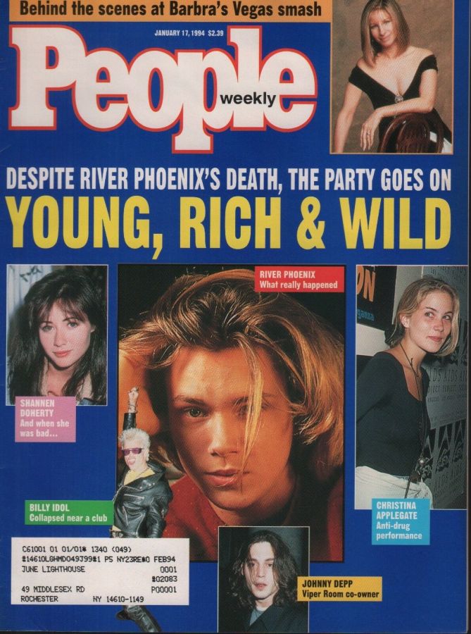 PEOPLE magazine side cover 17 January 1994