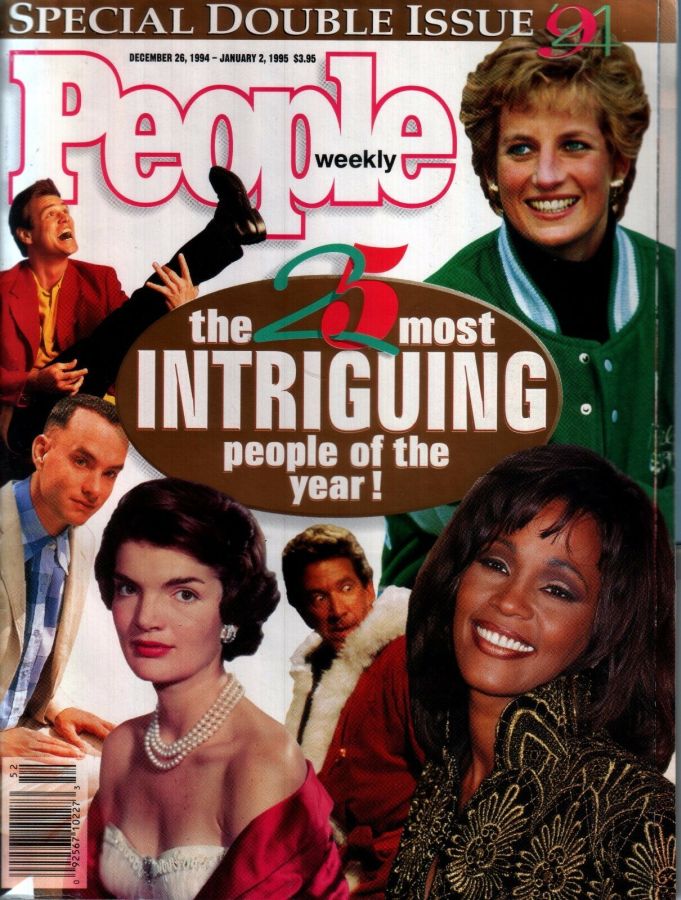 PEOPLE magazine side cover 26 December 1994