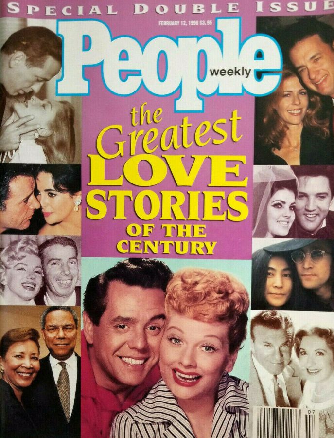 PEOPLE magazine side cover 12 February 1996