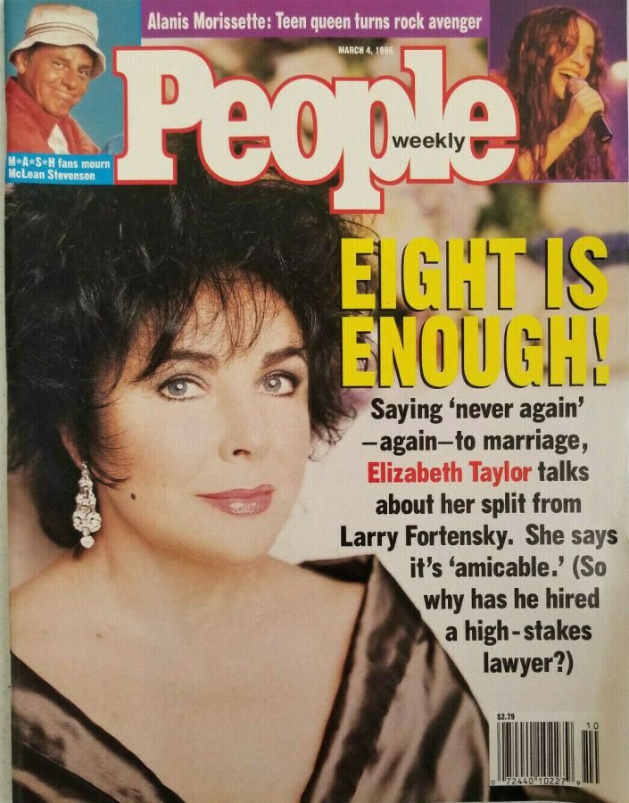 PEOPLE magazine side cover 4 March 1996
