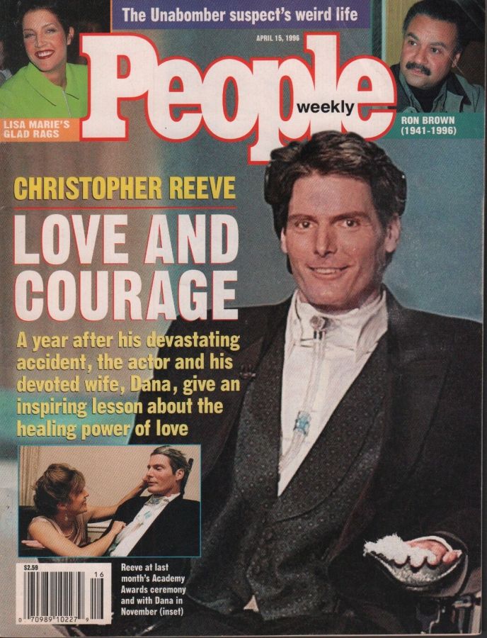 PEOPLE magazine side cover 15 April 1996