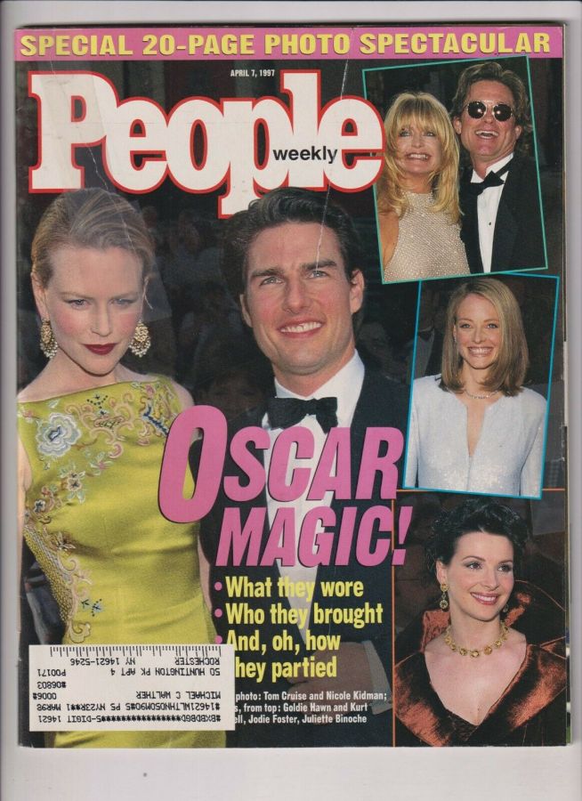 PEOPLE magazine side cover 7 April 1997