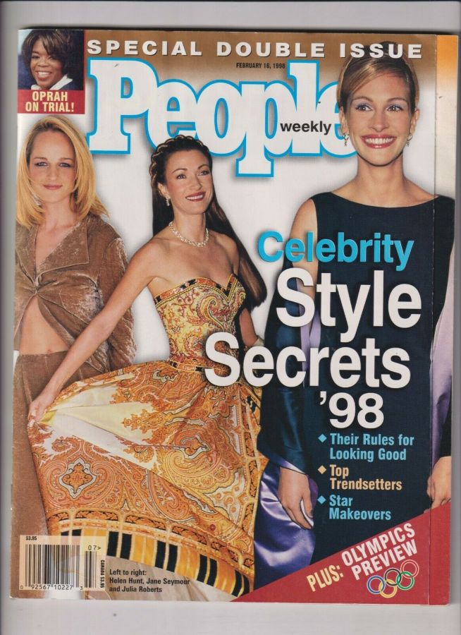 PEOPLE magazine side cover 16 February 1998