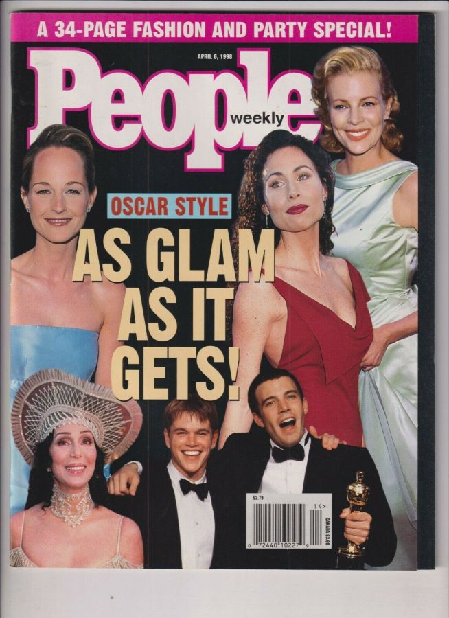 PEOPLE magazine side cover 6 April 1998