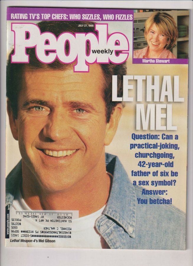PEOPLE magazine side cover 27 July 1998