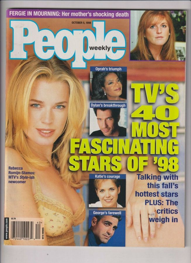 PEOPLE magazine side cover 5 October 1998