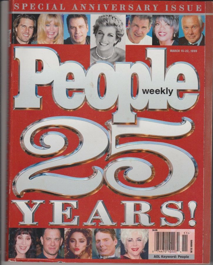 PEOPLE magazine side cover 15 March 1999