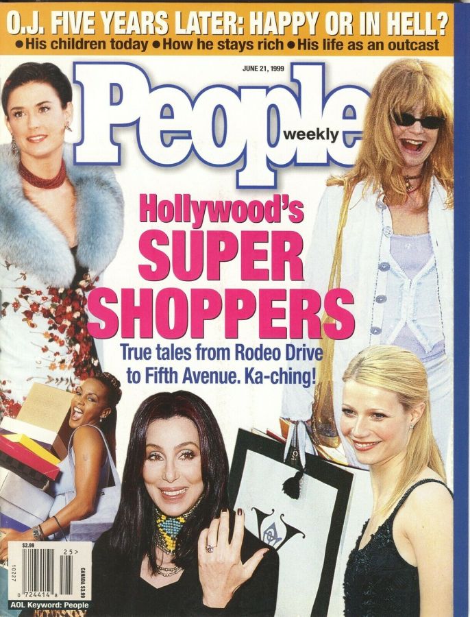 PEOPLE magazine side cover 21 June 1999