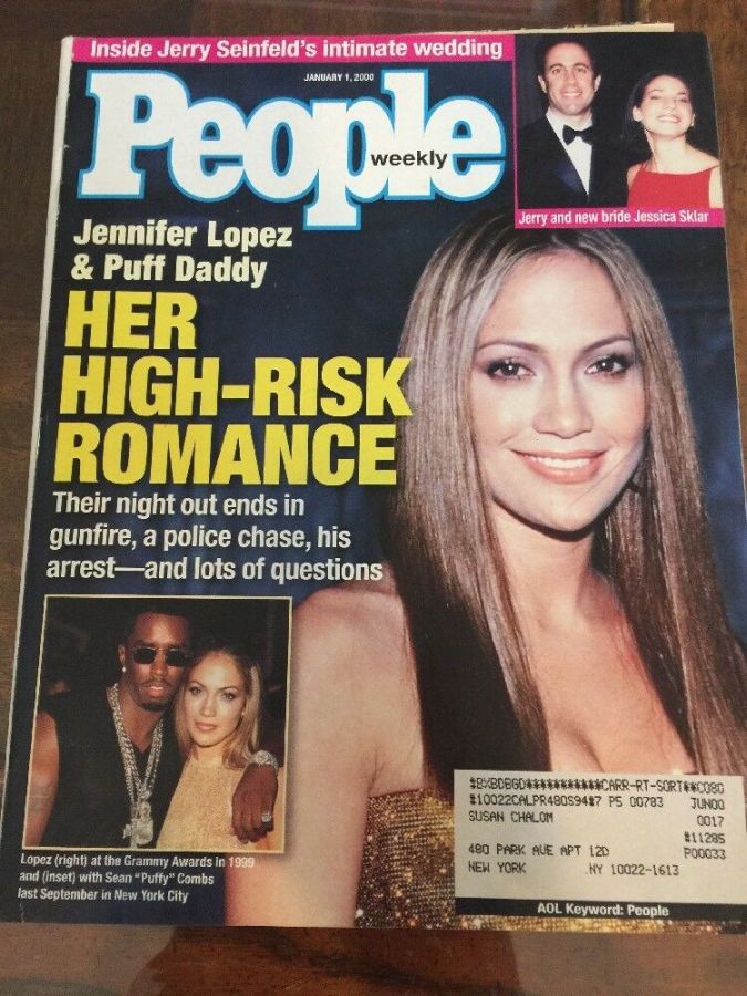 PEOPLE magazine side cover 1 January 2000