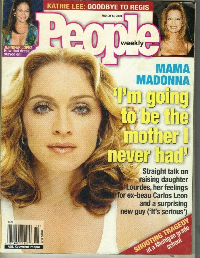 PEOPLE magazine side cover 13 March 2000