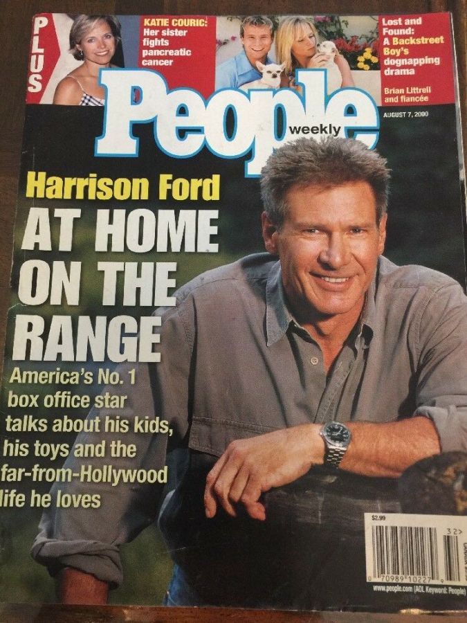 PEOPLE magazine side cover 7 August 2000