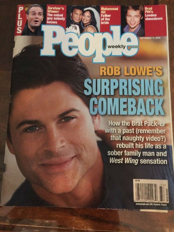 PEOPLE magazine side cover 11 September 2000