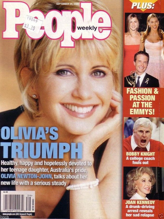 PEOPLE magazine side cover 25 September 2000