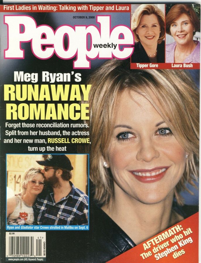 PEOPLE magazine side cover 9 October 2000