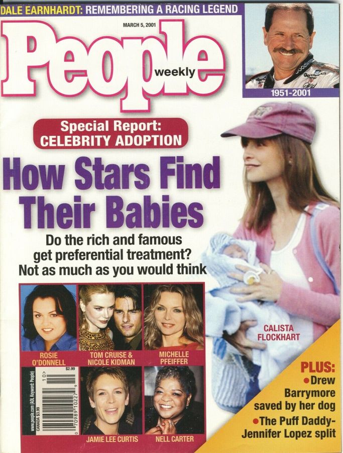 PEOPLE magazine side cover 5 March 2001
