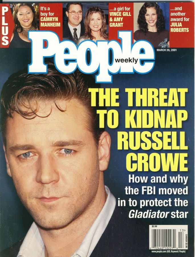 PEOPLE magazine side cover 26 March 2001