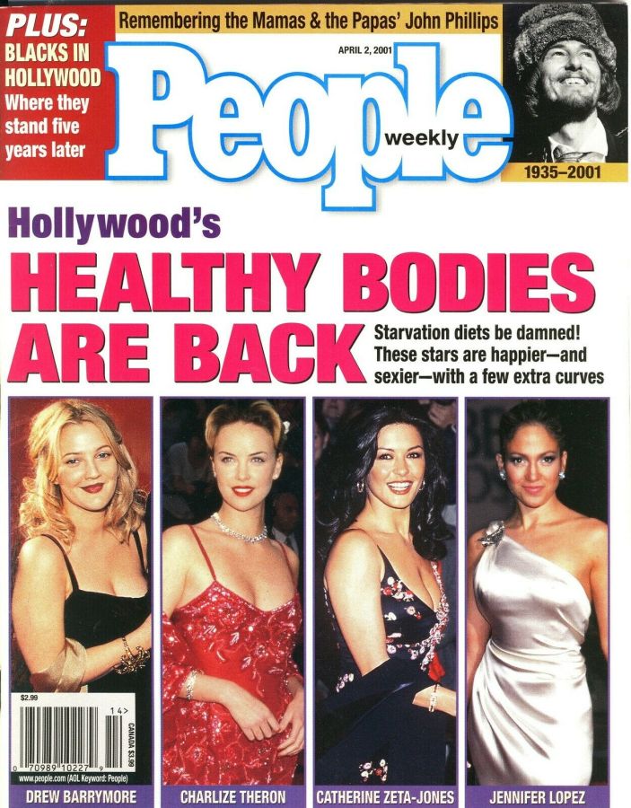 PEOPLE magazine side cover 2 April 2001