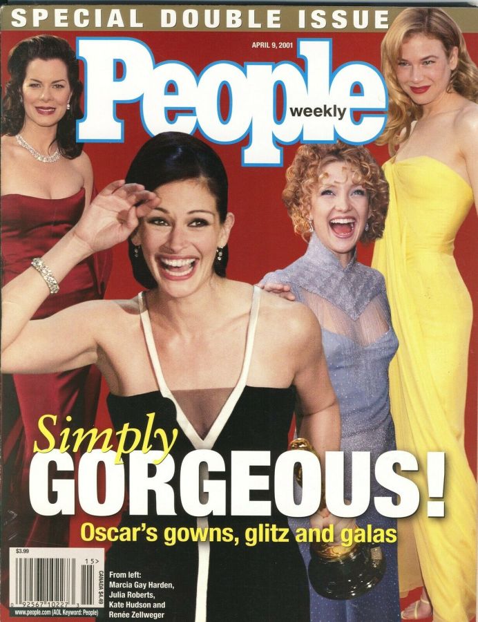 PEOPLE magazine side cover 9 April 2001
