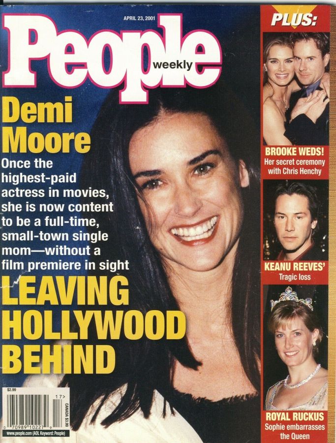 PEOPLE magazine side cover 23 April 2001