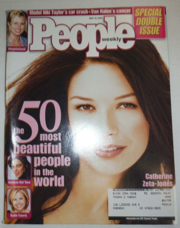 PEOPLE magazine side cover 14 May 2001