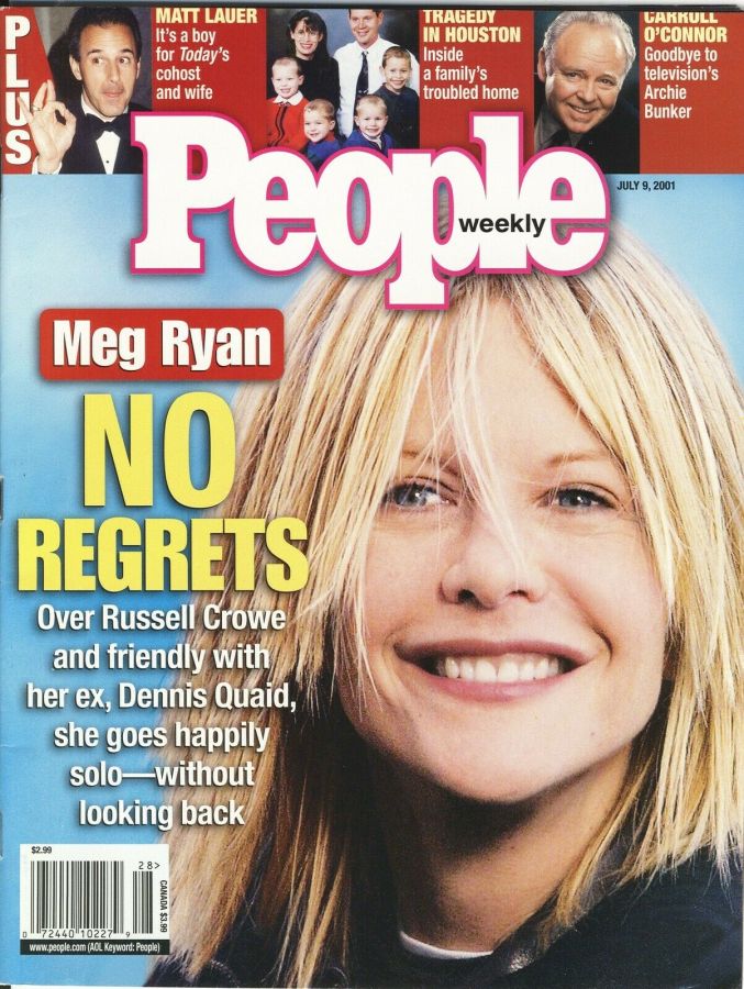 PEOPLE magazine side cover 9 July 2001