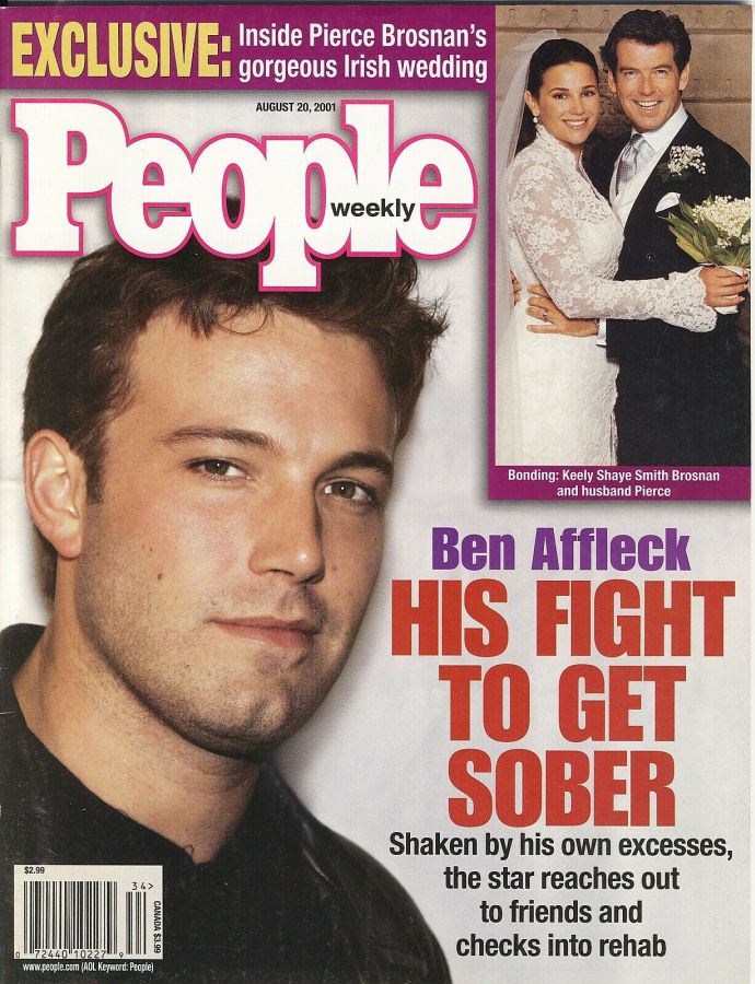 PEOPLE magazine side cover 20 August 2001