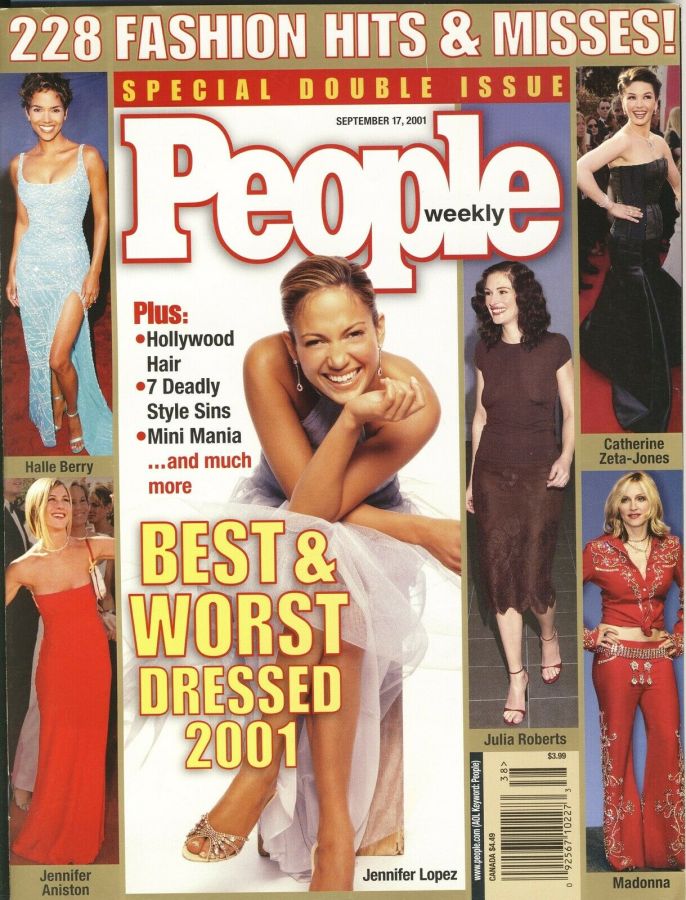 PEOPLE magazine side cover 17 September 2001