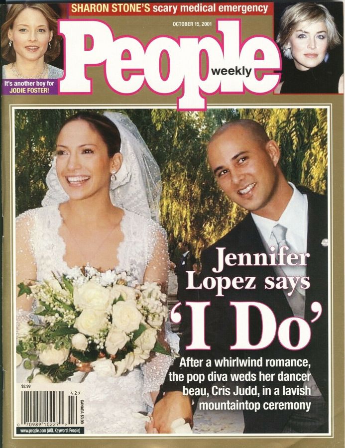 PEOPLE magazine side cover 15 October 2001