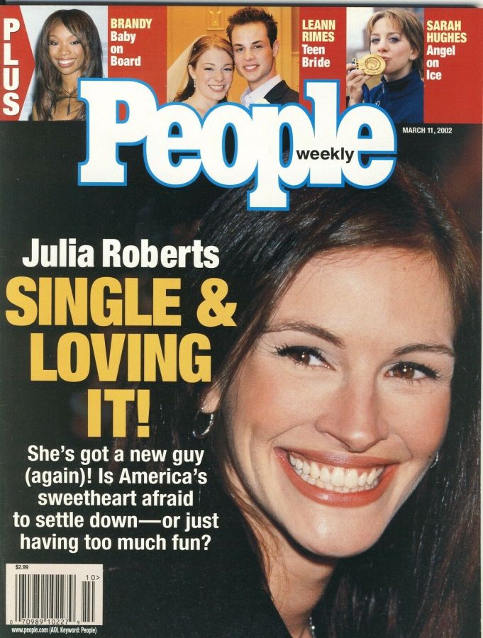 PEOPLE magazine side cover 11 March 2002