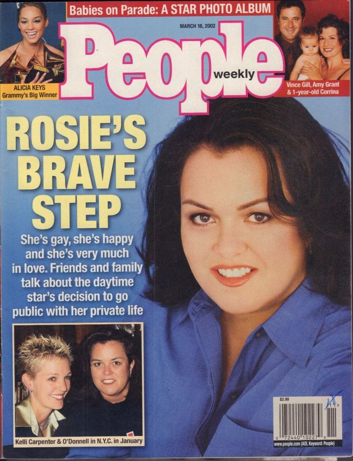 PEOPLE magazine side cover 18 March 2002