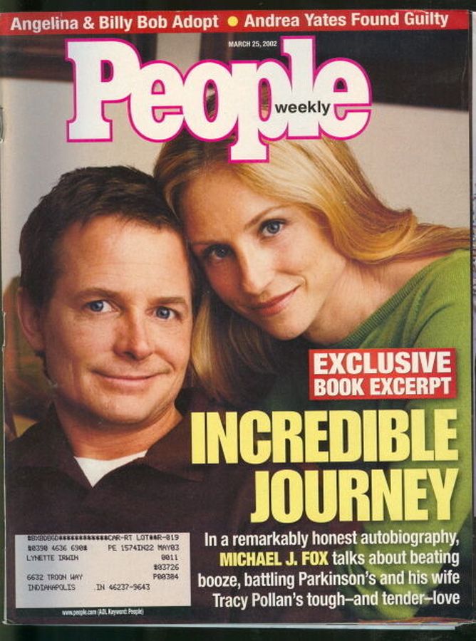 PEOPLE magazine side cover 25 March 2002