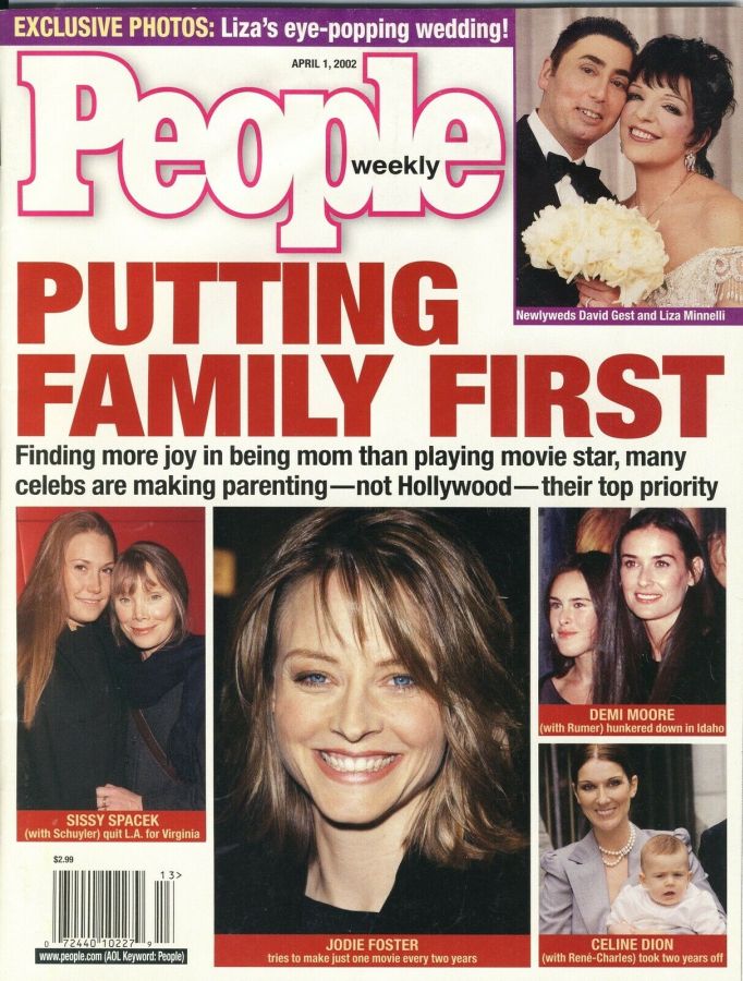 PEOPLE magazine side cover 1 April 2002