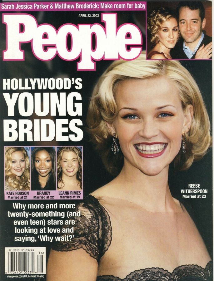 PEOPLE magazine side cover 22 April 2002
