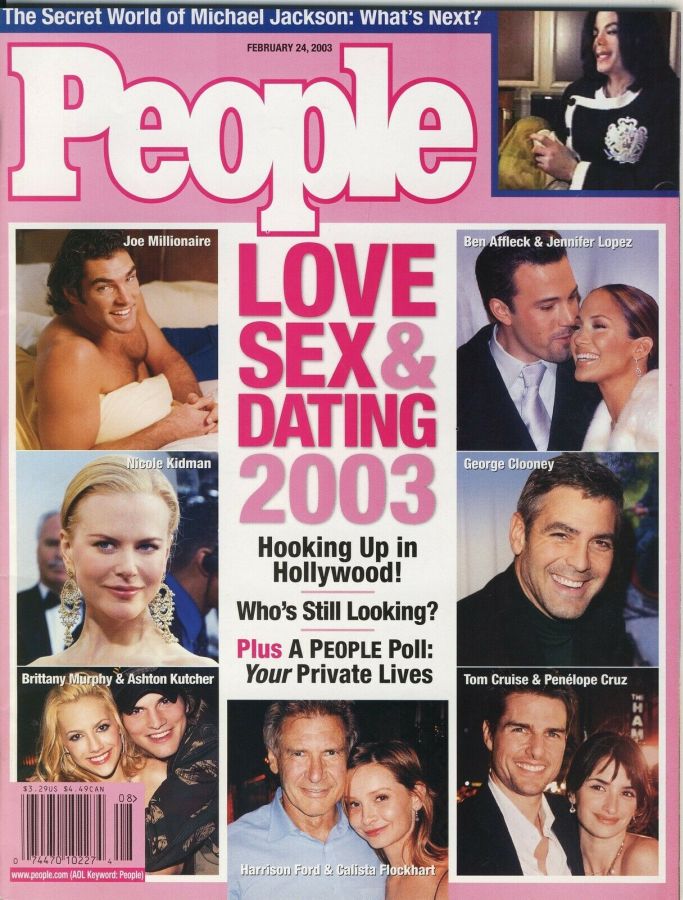 PEOPLE magazine side cover 24 February 2003
