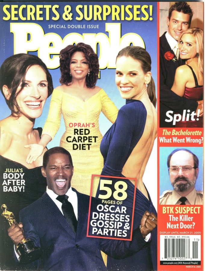 PEOPLE magazine side cover  Special 14 March 2003